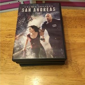 San Andreas movie dvd